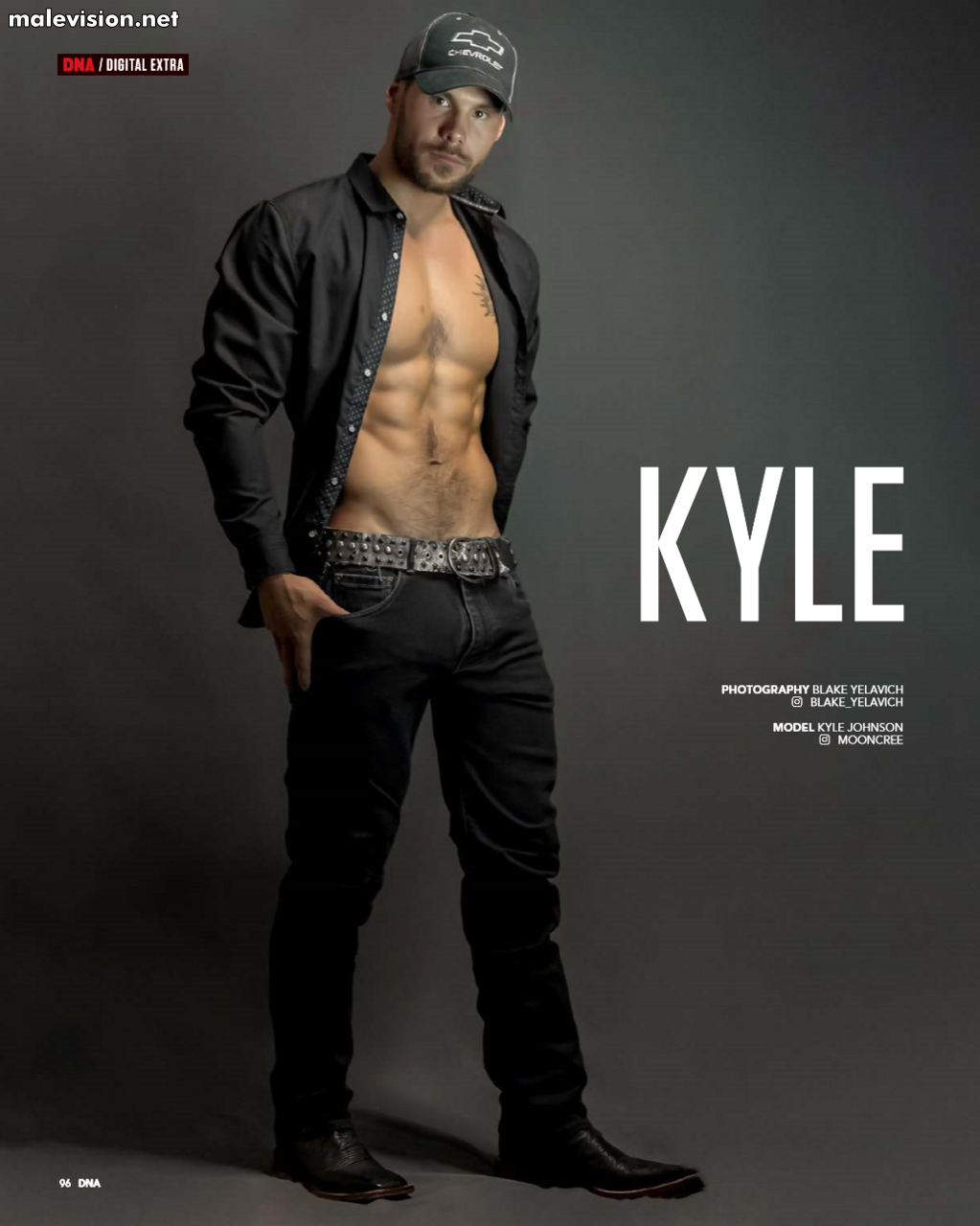 Kyle Johnson Male Models Galleries