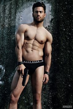 Michael Tschida male fitness model