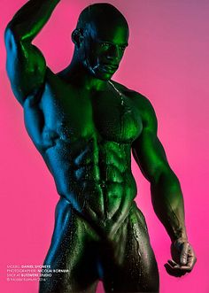 Daniel Shoneye male fitness model