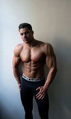 Alex Hessam male fitness model