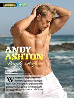 Andy Ashton male fitness model