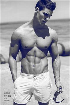 Dylan Hart male fitness model