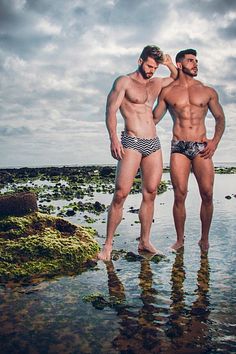 Guilherme Godinho & Leo Zan male fitness model