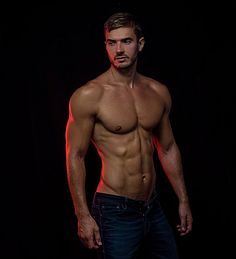 Milutin Djekovich male fitness model