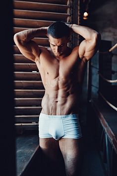 Pierre Zamyatin male fitness model