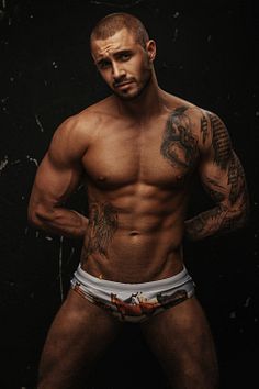 Roman Spartak male fitness model